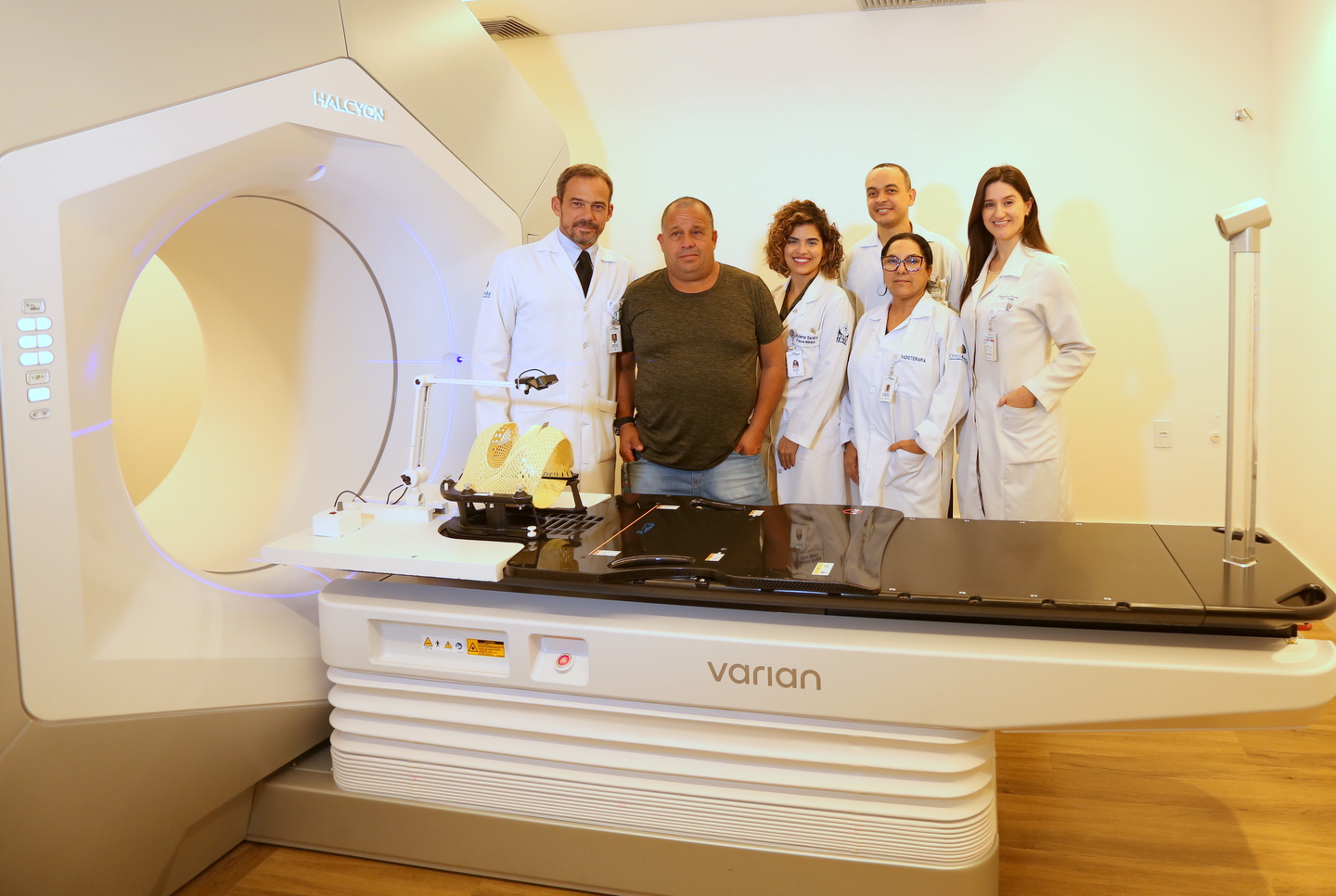 Equipe do OncoBeda — foto: Silvana Rust/J3News